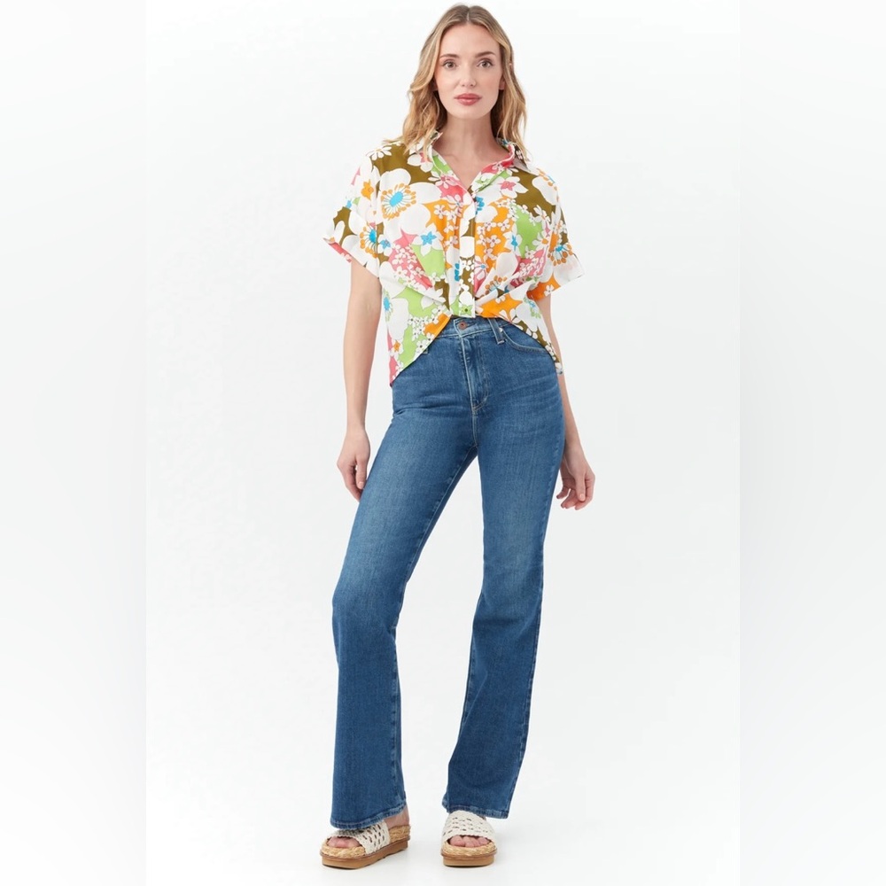 NWT! Trina Turk Coty Top Size Medium - Picture 4 of 7